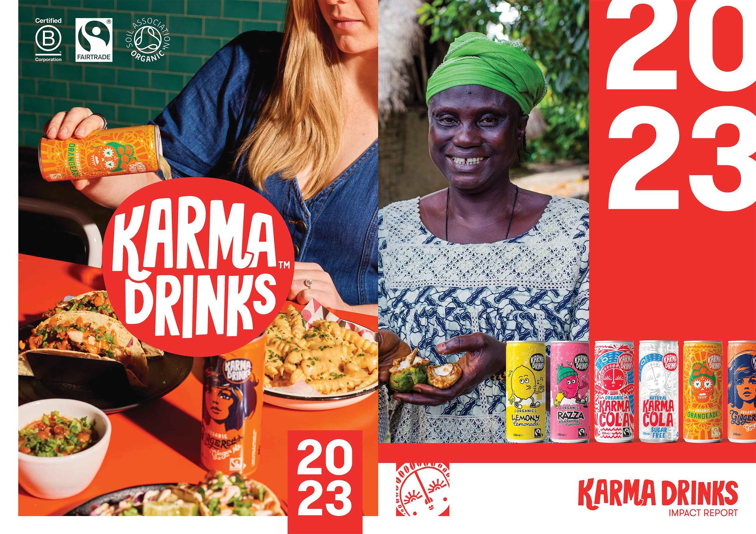 Karma Drinks Impact Report 2023 Cover